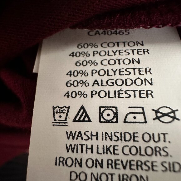 THE CHILDREN'S PLACE BOYS SHORT SLEEVE TEXTBOOK TEE GRAPHIC BURGUNDY, L/G -10/12 - Picture 8 of 8